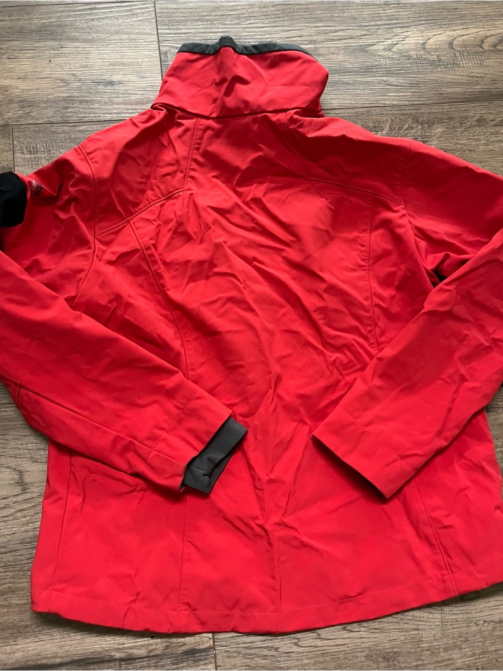 Columbia Women's Bright Red Full-Zip Softshell Jacket Titanium Omnishell - Picture 6 of 6